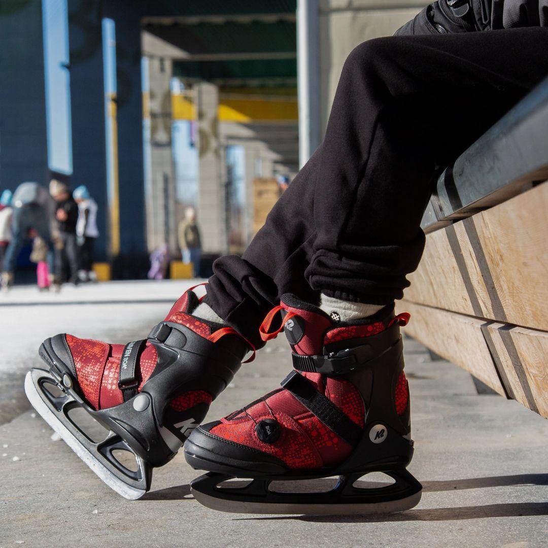 K2 Rink Raven BOA Youth Ice Skates